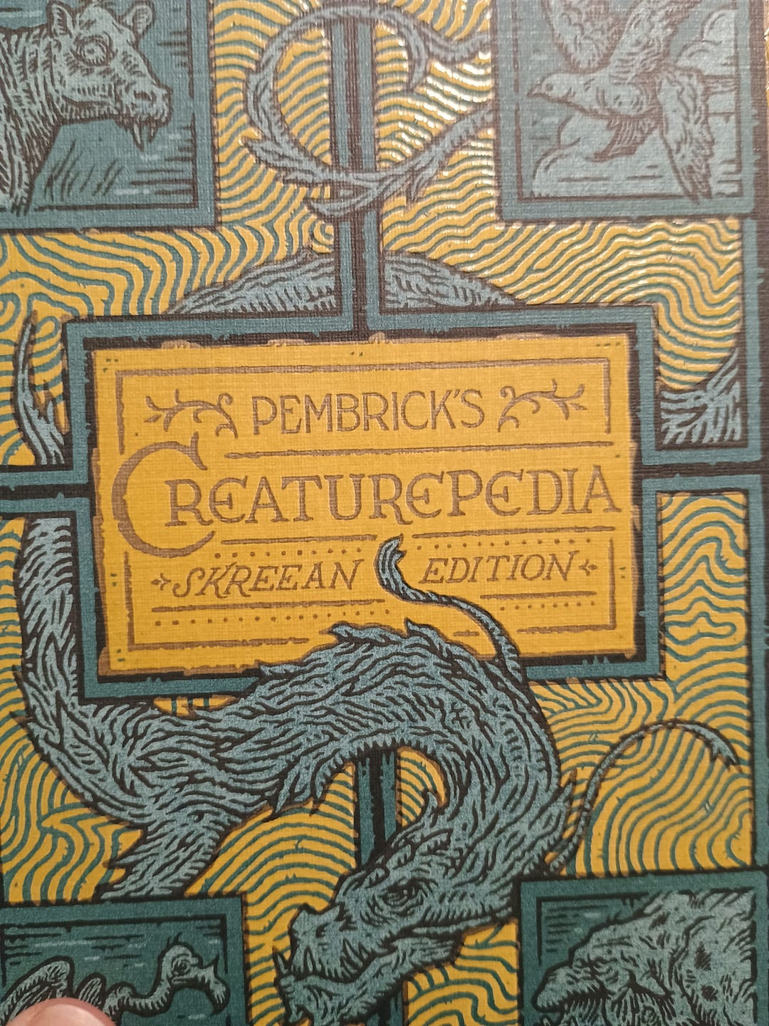 Customer photo review of Wingfeather Saga Novel Book: Pembrick's Creaturepedia