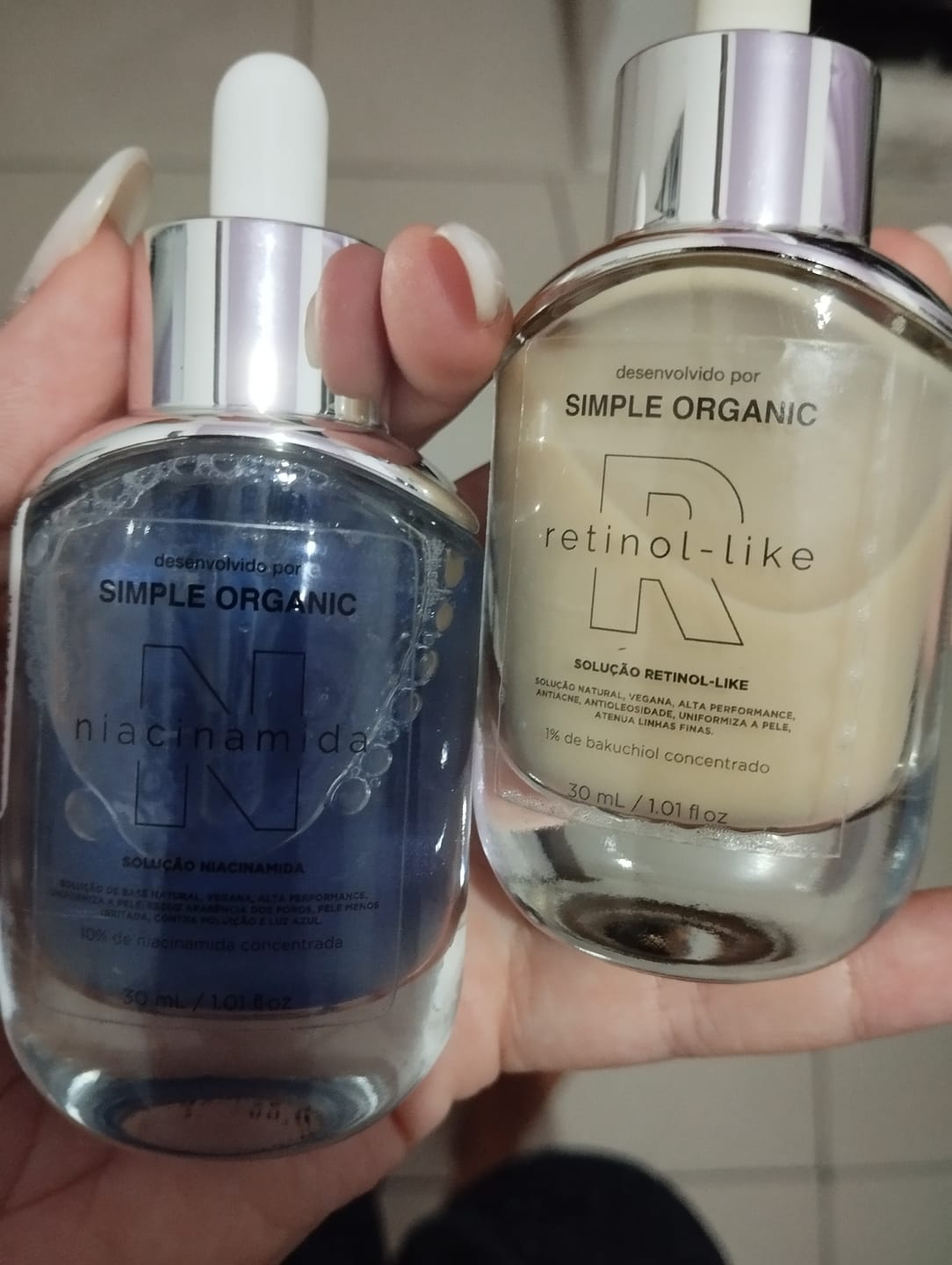 Customer photo review of Niacinamida + Retinol-Like