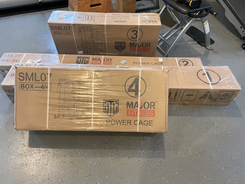 Customer photo review of Major Fitness SML07 All-In-One Home Gym Smith Machine