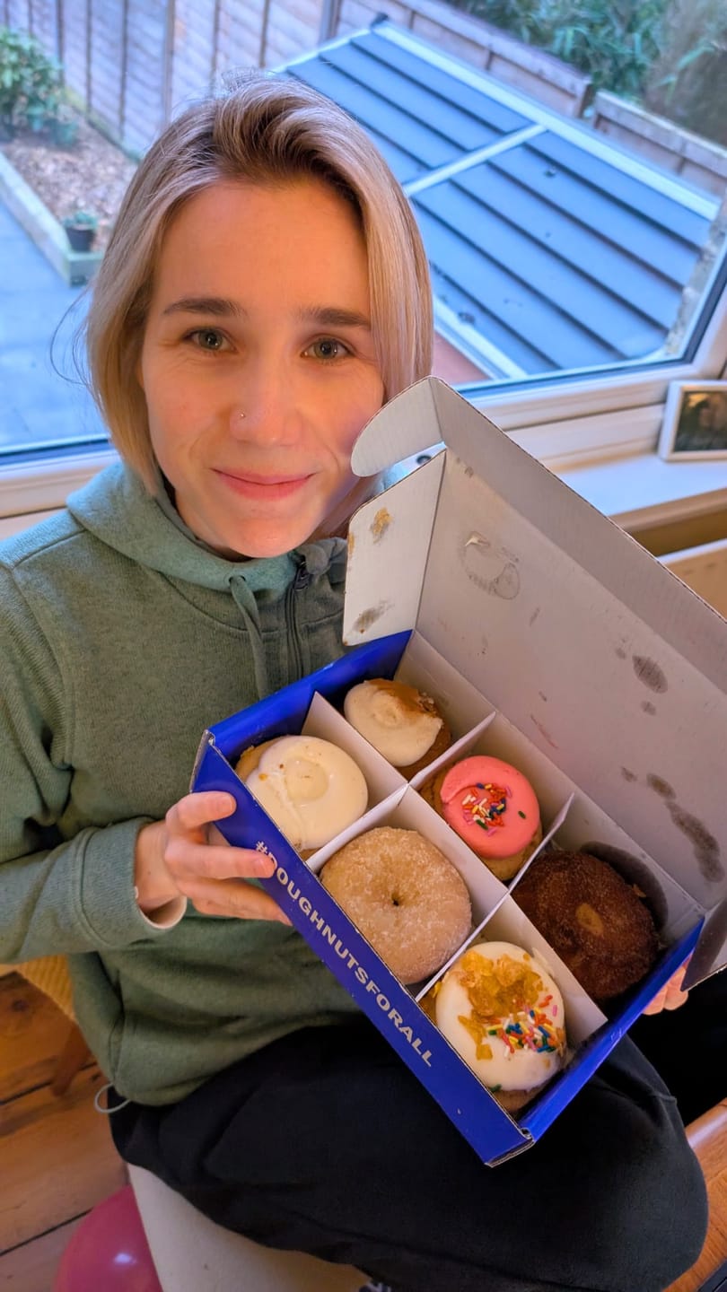 Customer photo review of The Baked Friendly Box (Allergen Free)