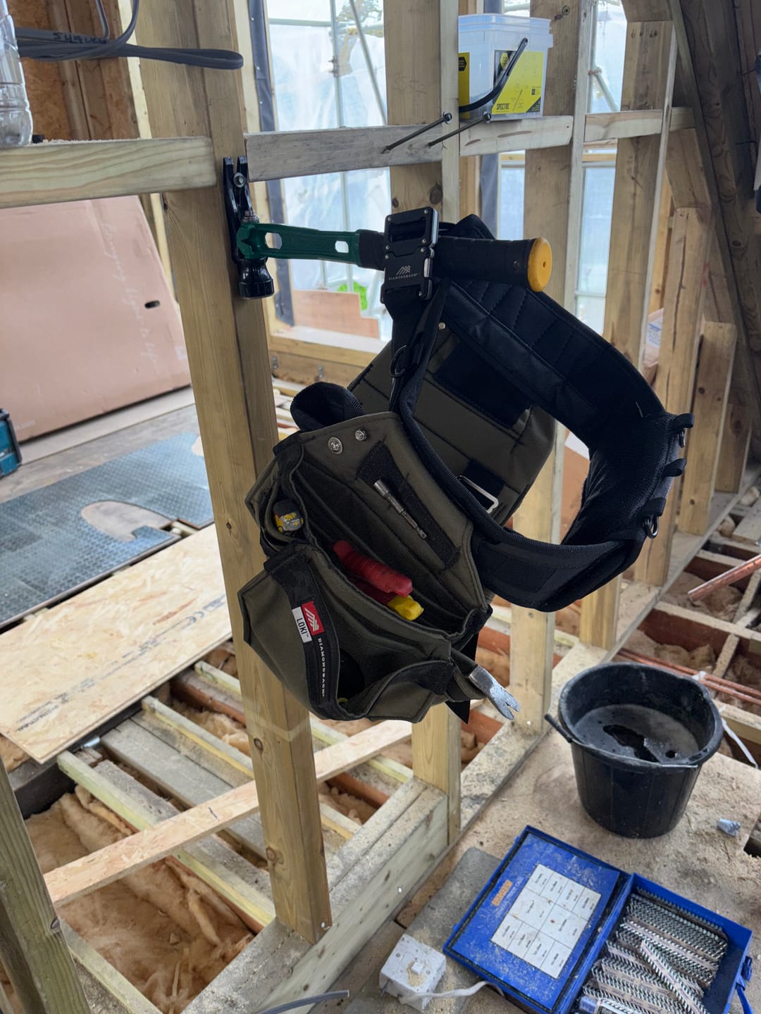 Customer photo review of Martinez Tools | Black Overlay Hammer Grip