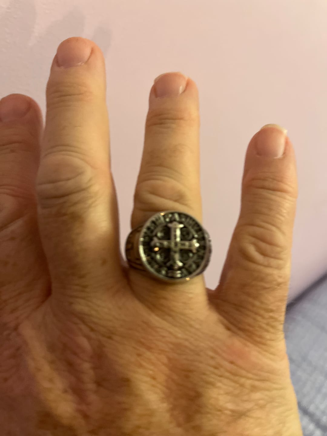 Customer photo review of ST. BENEDICT.
