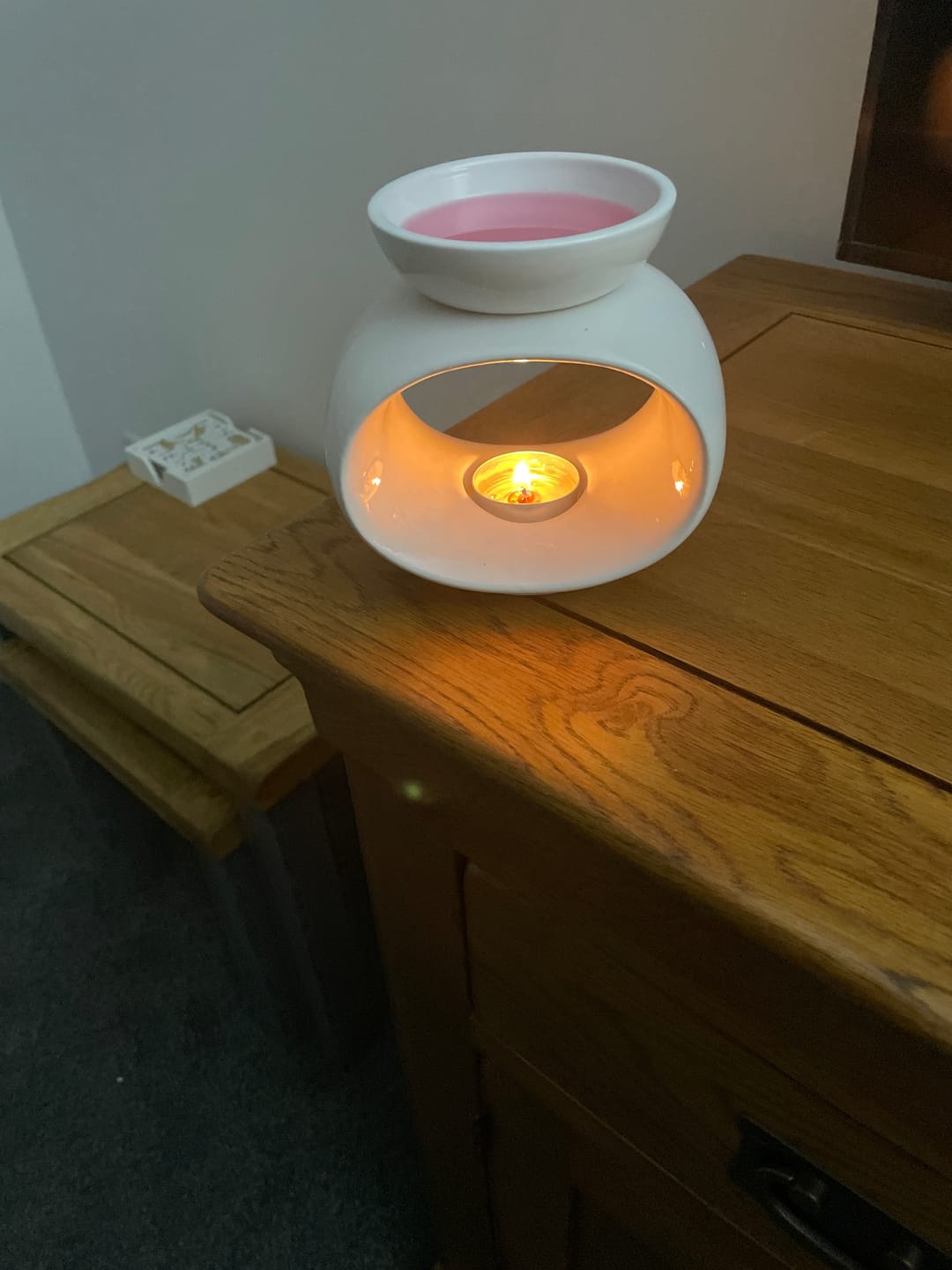Customer photo review of Rome Ceramic Wax Burner