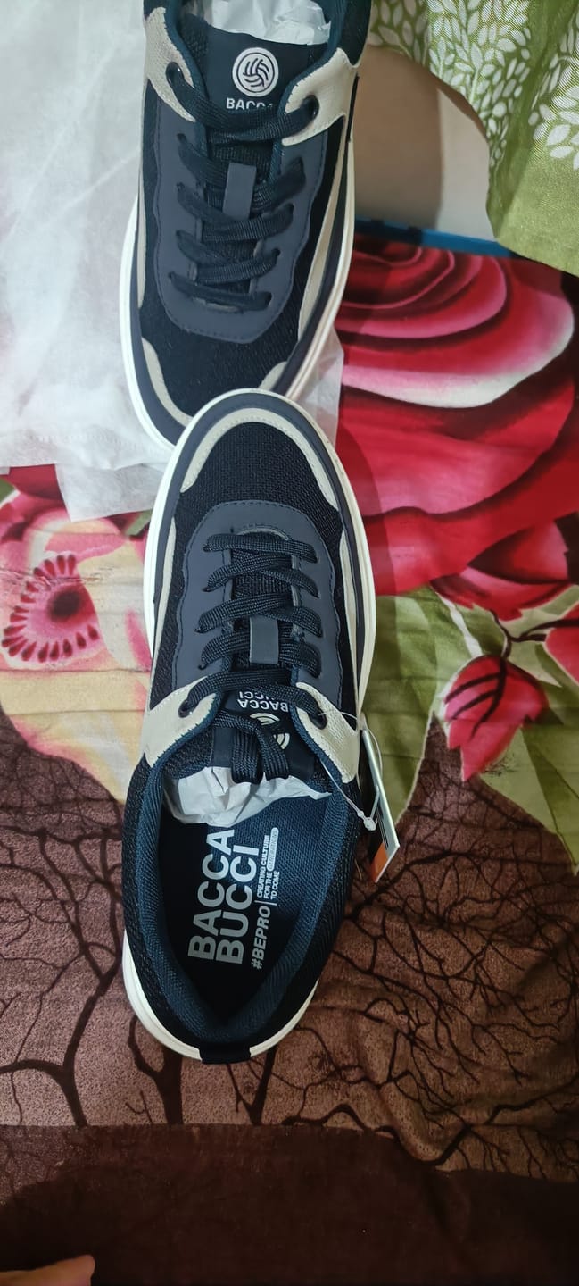 Customer photo review of Bacca Bucci VIBE-STEP Men's Low-Top Sneakers