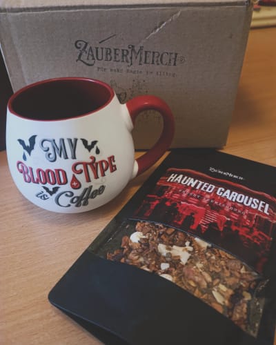 Customer photo review of Vampir Tasse – Gruseliges Design