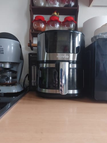 Customer photo review of Air Fryer Novio Grill & Fry