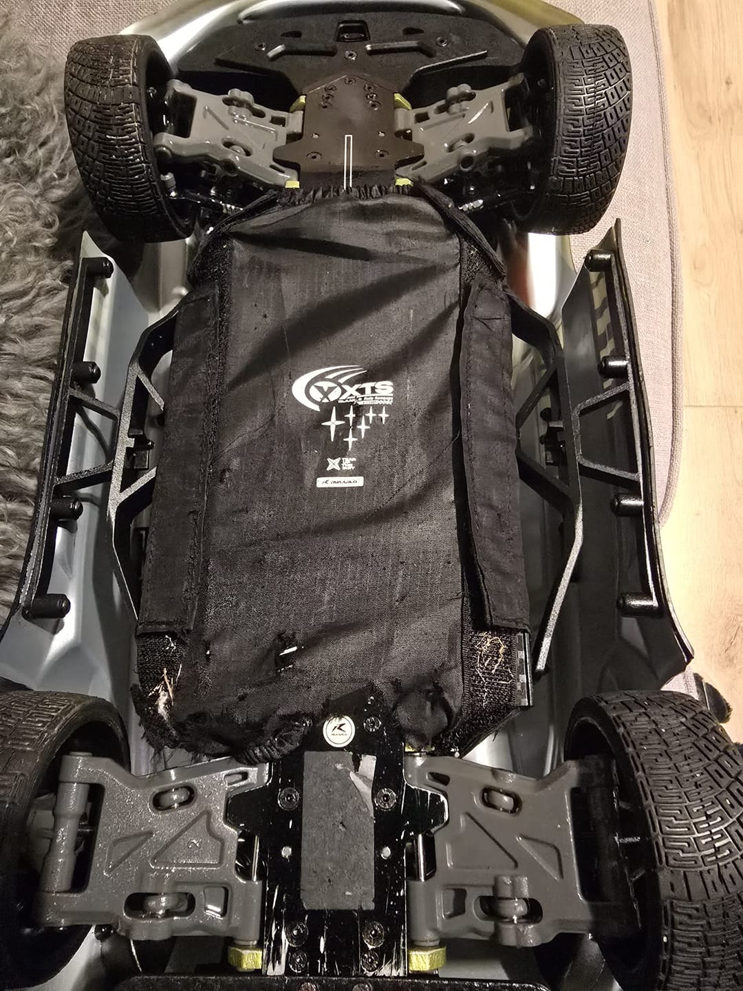 Customer photo review of Chassis Dust Cover  For XTS-F10 RC Rally Car