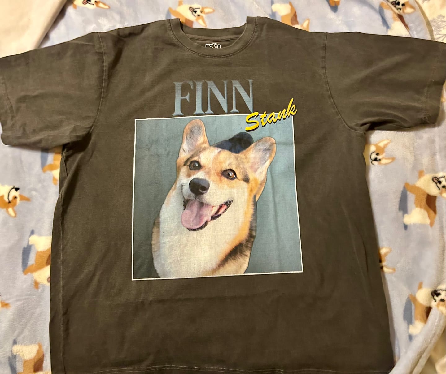 Customer photo review of Personalised Homage Tee | Cosmic