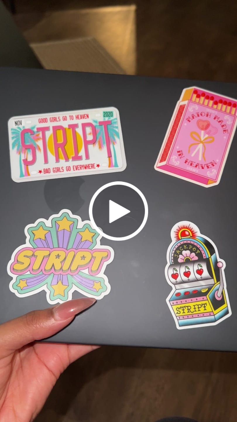 Customer video review of STICKER PACK