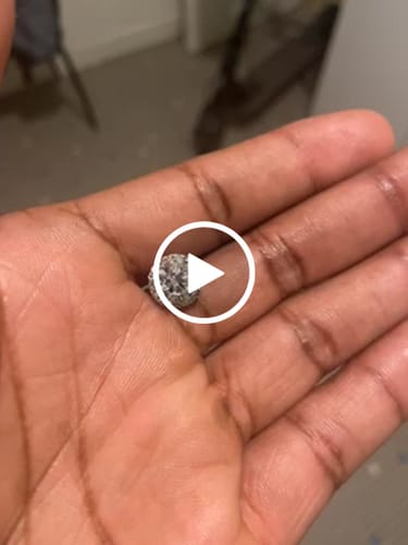 Customer video review of MOISSANITE ROYAL STUDS. - WHITE GOLD