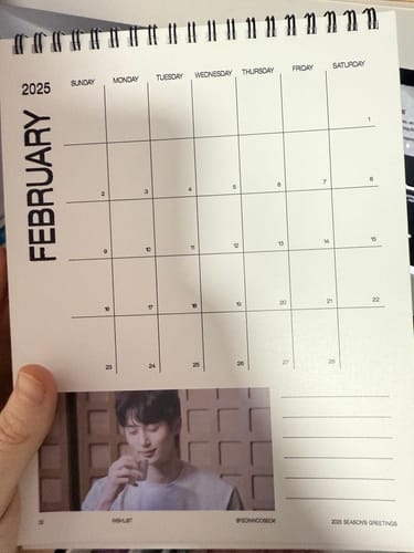 undefined review of [Pre-Order] BYEON WOO SEOK - 2025 SEASON'S GREETINGS image 1 out of 4