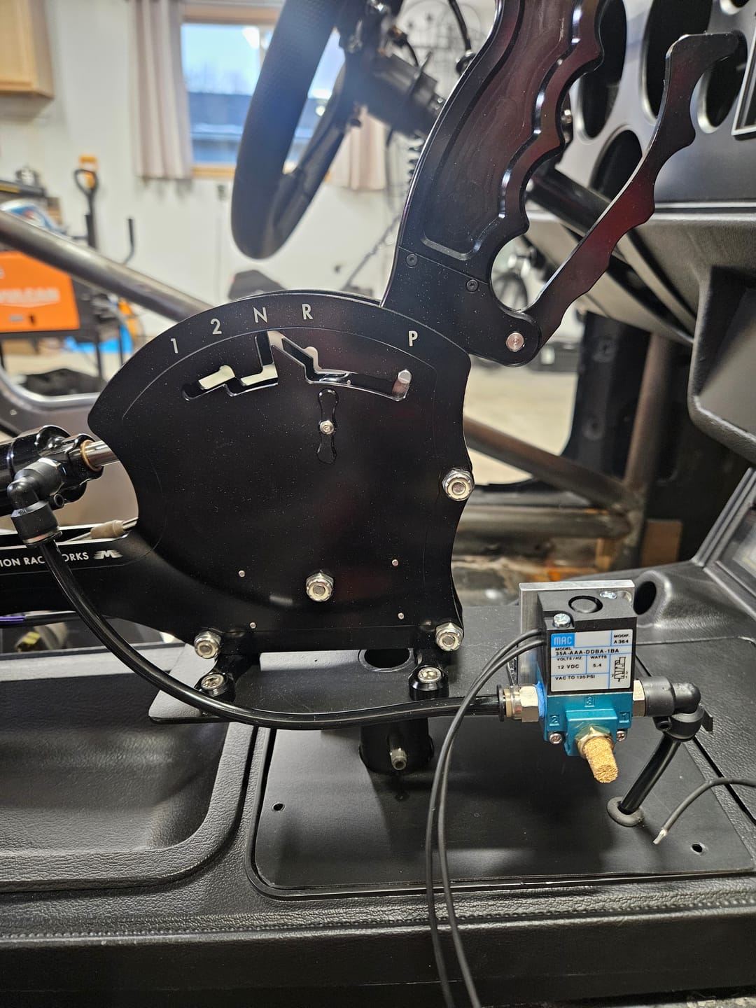 Customer photo review of Powerglide Operator Series Billet Shifter Rear Exit