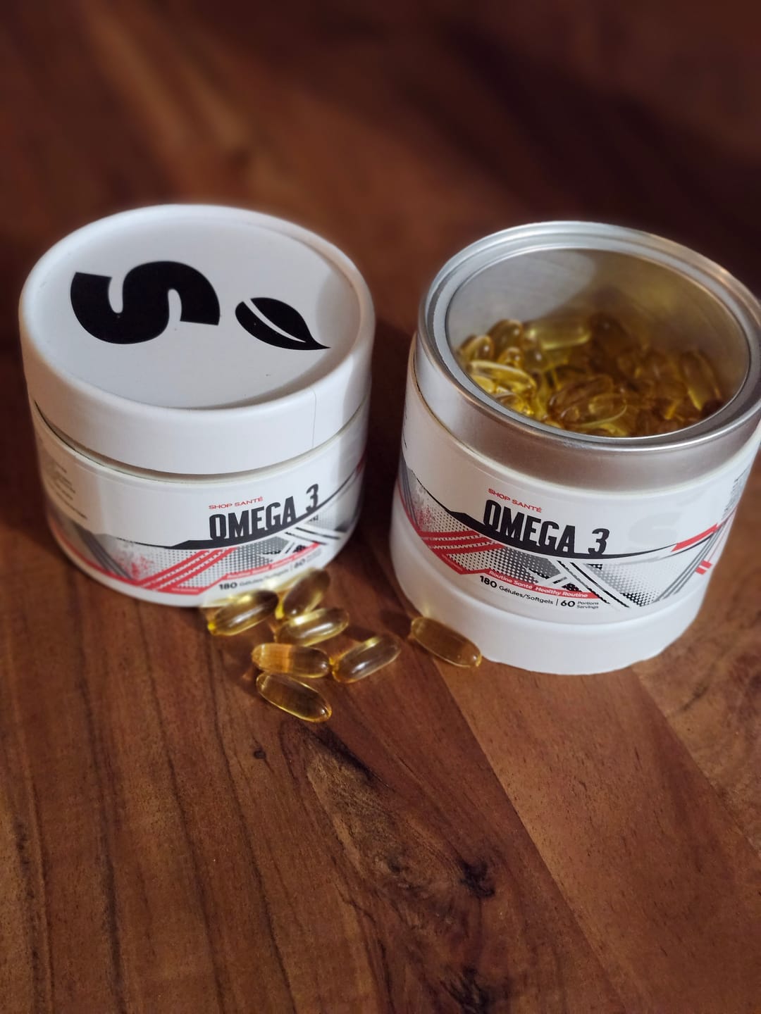 Customer photo review of Shop Santé - Oméga 3 180 gélules