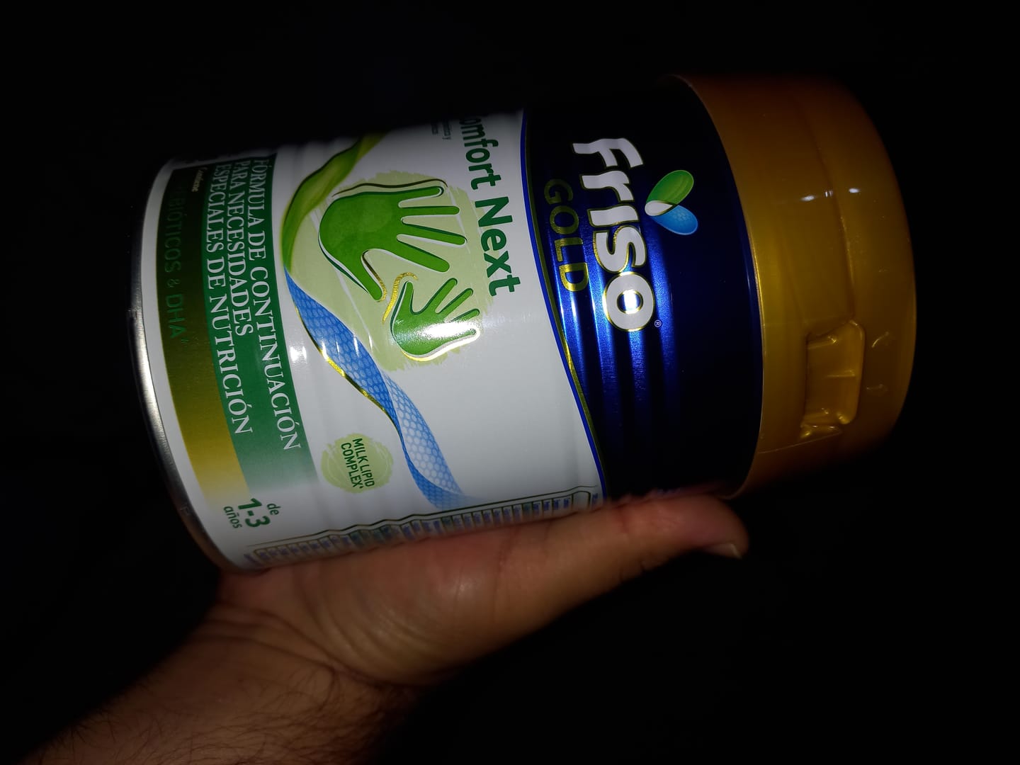 Customer photo review of Friso Gold Comfort Next (1 A 3 Años) Pack C/ 1.2 Kg