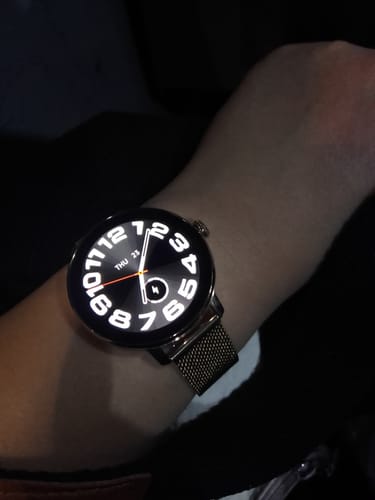 Customer photo review of Smartwatch reloj inteligente | STF Kronos Amber | Pantalla AMOLED Protección IP67 Contesta llamadas