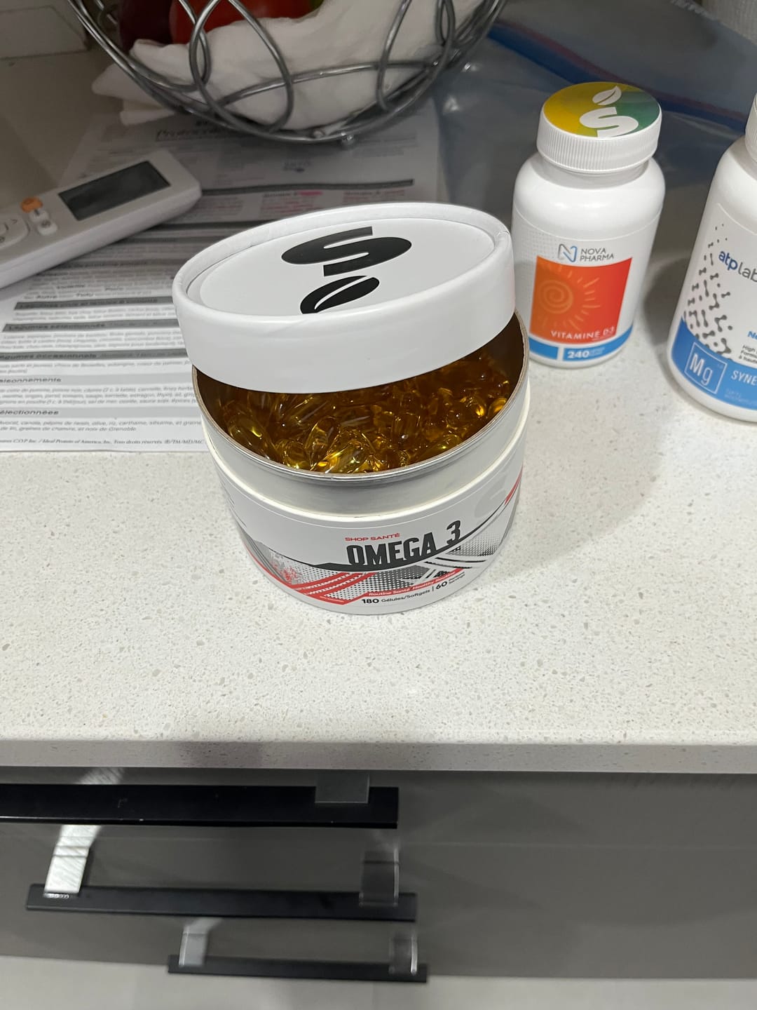 Customer photo review of Shop Santé - Oméga 3 180 gélules