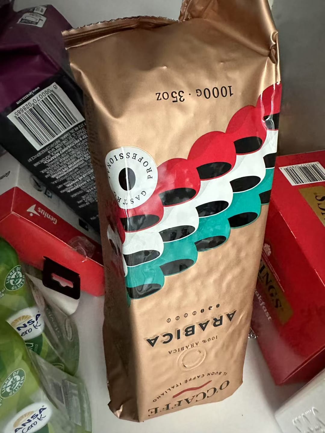 Customer photo review of Occaffe Grano 100% Arabica Professional 1kg