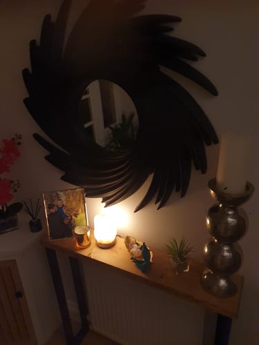 Customer photo review of Rustic Console Table  | 20cm Depth