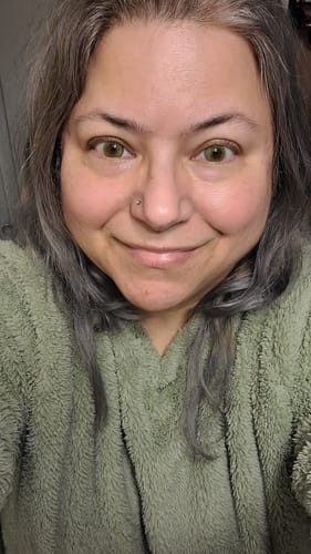 Customer photo review of Polar Light Yellow green Colored Contact Lenses