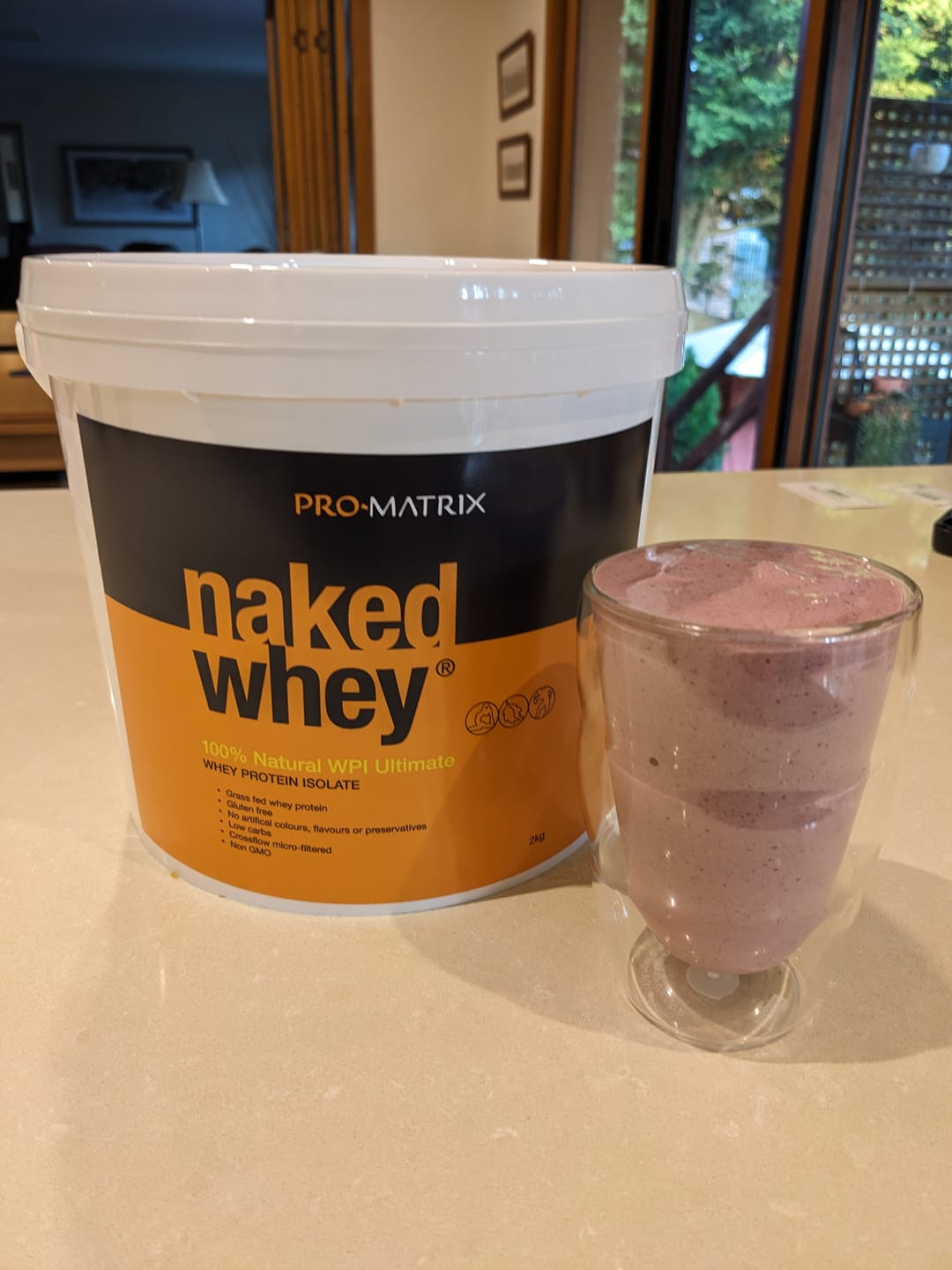 Customer photo review of 2kg UNFLAVOURED, Isolate NAKED WHEY
