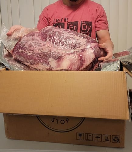 Customer photo review of Halal Beef Brisket