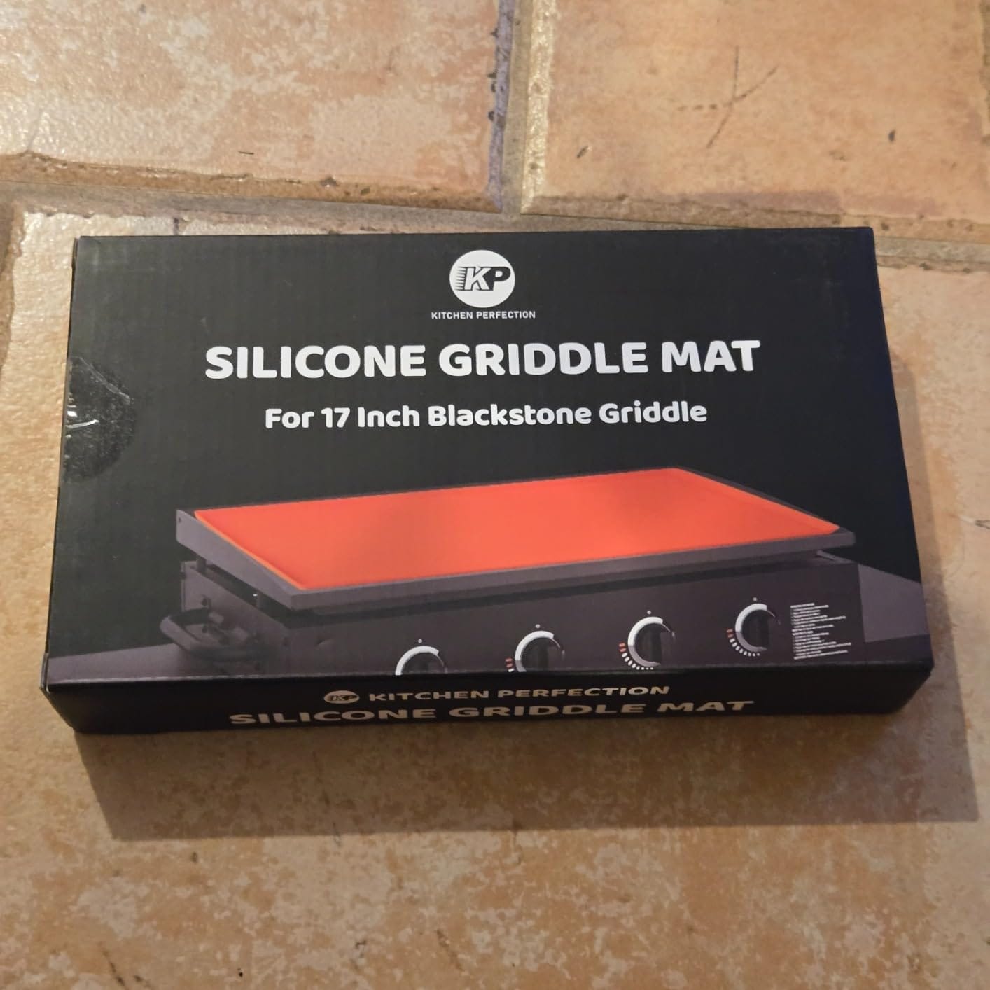Customer photo review of Silicone Griddle Mat