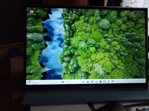 Customer photo review of GEEKOM PM16 ポータブルモニター