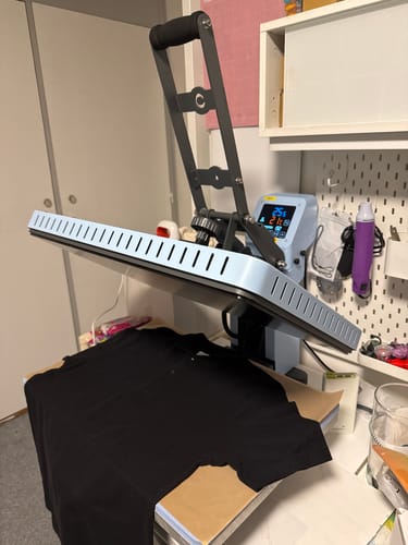 Customer photo review of Craft Express Drawer Flat Press 40x60cm Blauw voor sublimatie