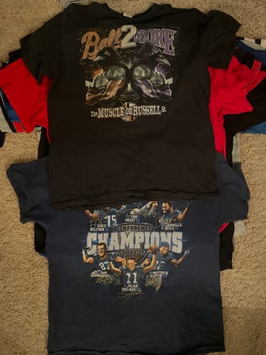 Customer photo review of Wholesale Pro Sports T-shirts