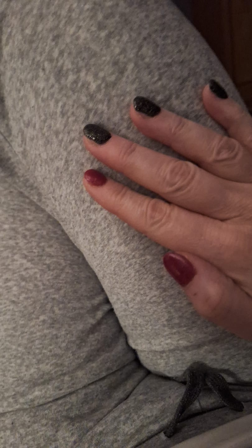 Customer photo review of Fandango Pink Dipping Powder