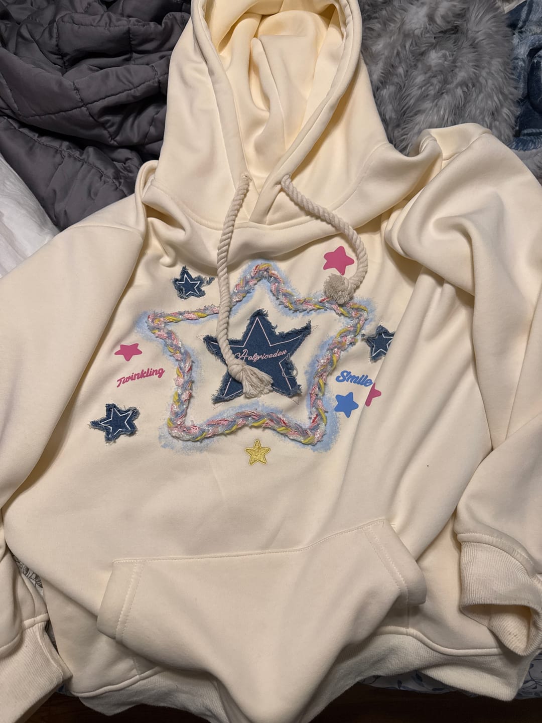 Customer photo review of Aelfric Eden Oversized Star Hoodie