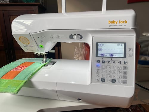 Customer photo review of Baby Lock BL220B Brilliant Computerized Sewing Machine with FREE Bundle