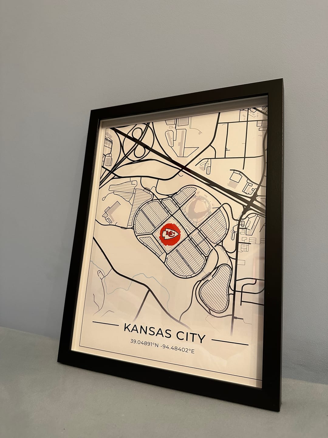 Customer photo review of Deine individuelle Stadium Map