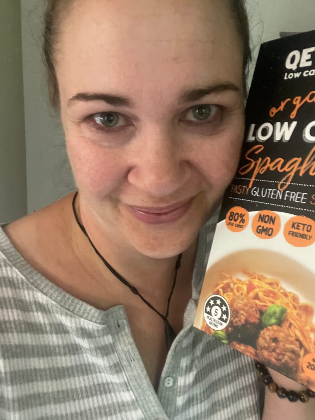 Customer photo review of Starter Pack. 2x Qetoe Low Carb Spaghetti, 2 x Qetoe Low Carb Fettucine