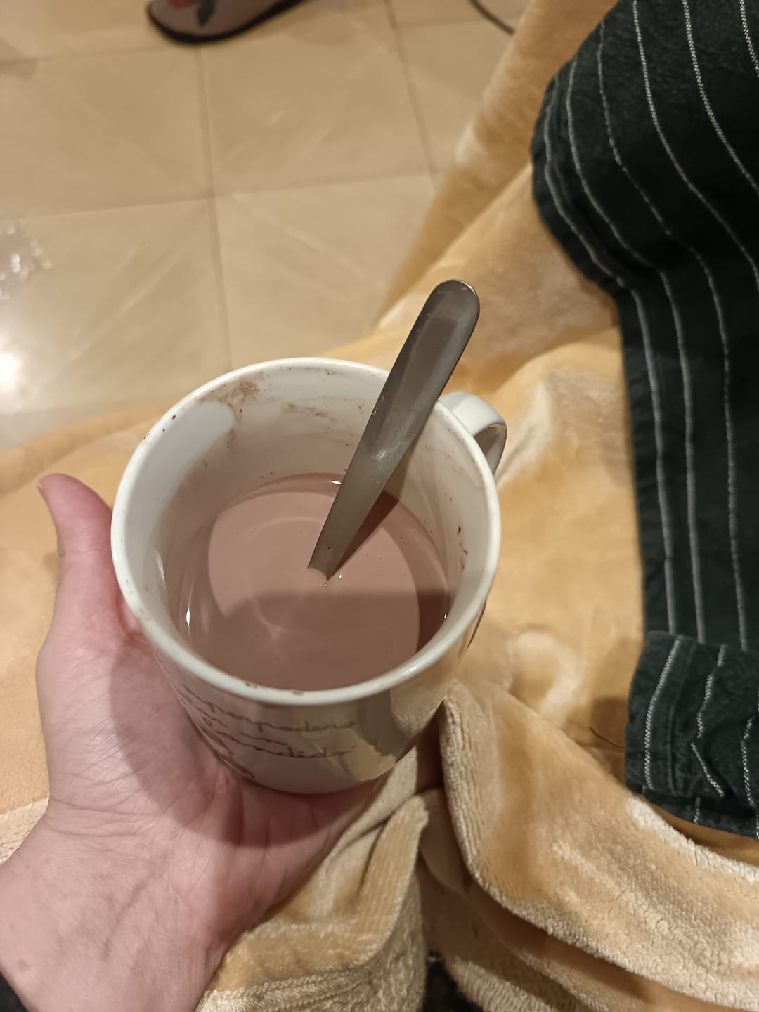Customer photo review of Choco Chai Latte