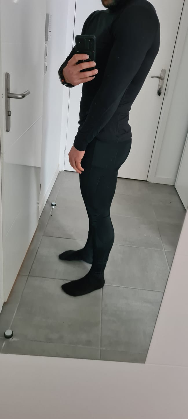 Customer photo review of Legging de Compression avec Maintien et Ceinture