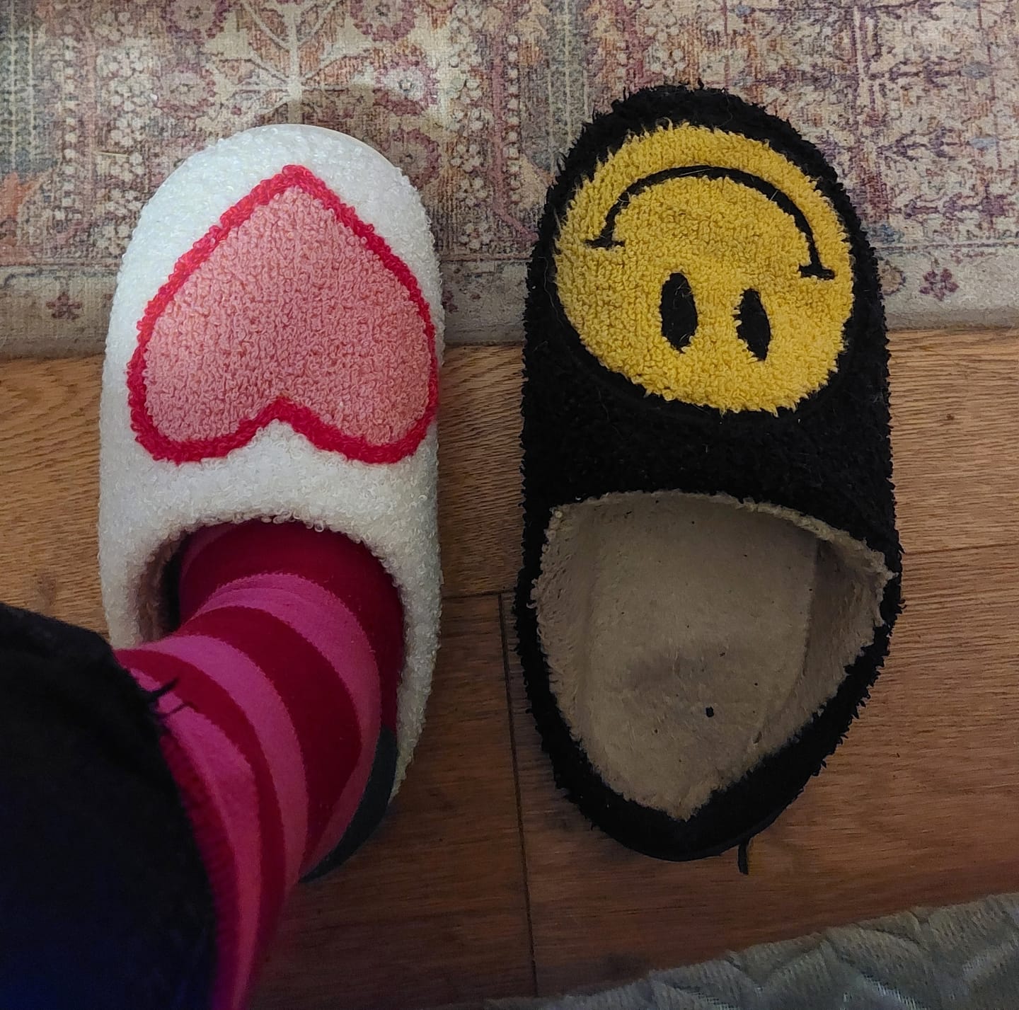Customer photo review of Lover's Plush Slippers