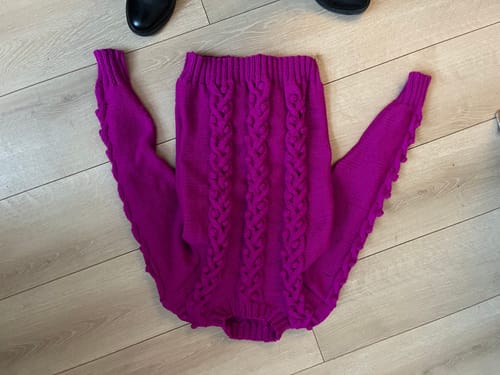 Customer photo review of Ladies Mystery Knitting Box