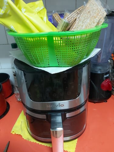 Customer photo review of Air Fryer Novio Grill & Fry