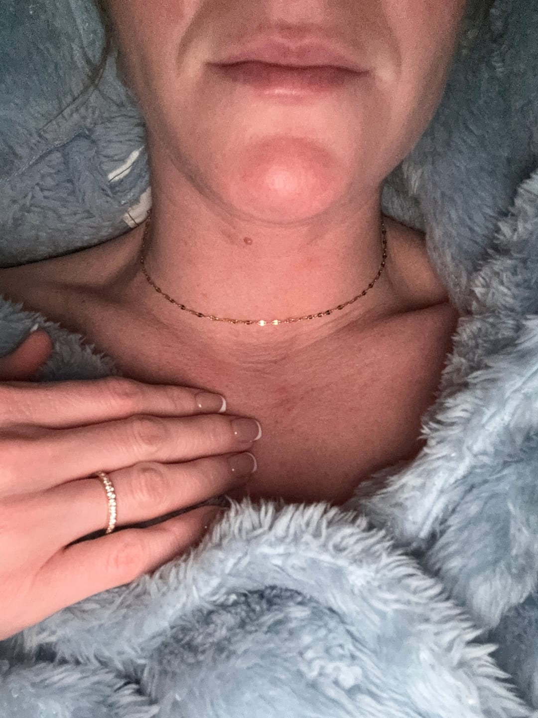 Customer photo review of Dainty Necklace
