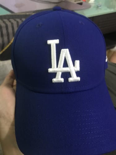 Customer photo review of 9FORTY Los Angeles Dodgers Blue Adjustable