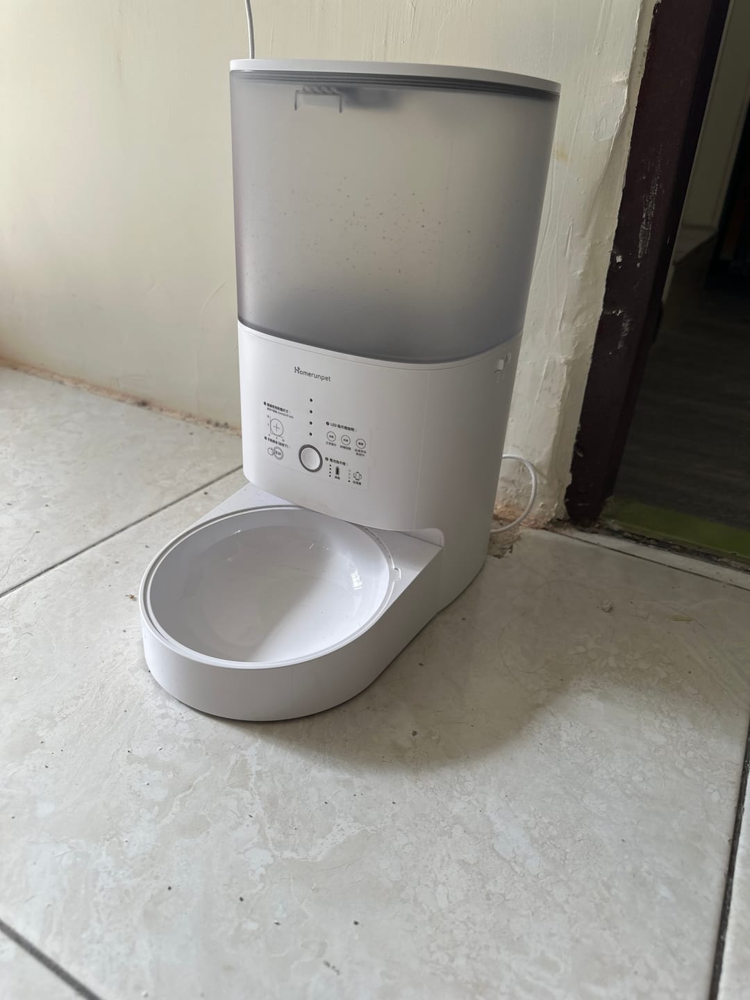 Customer photo review of 霍曼寵物餵食器
