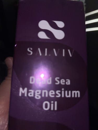 Customer photo review of Salviv Dead Sea Magnesium Oil