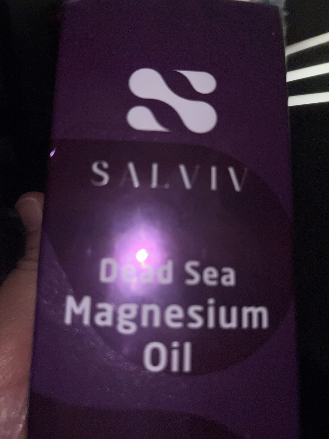 Customer photo review of Salviv Dead Sea Magnesium Oil