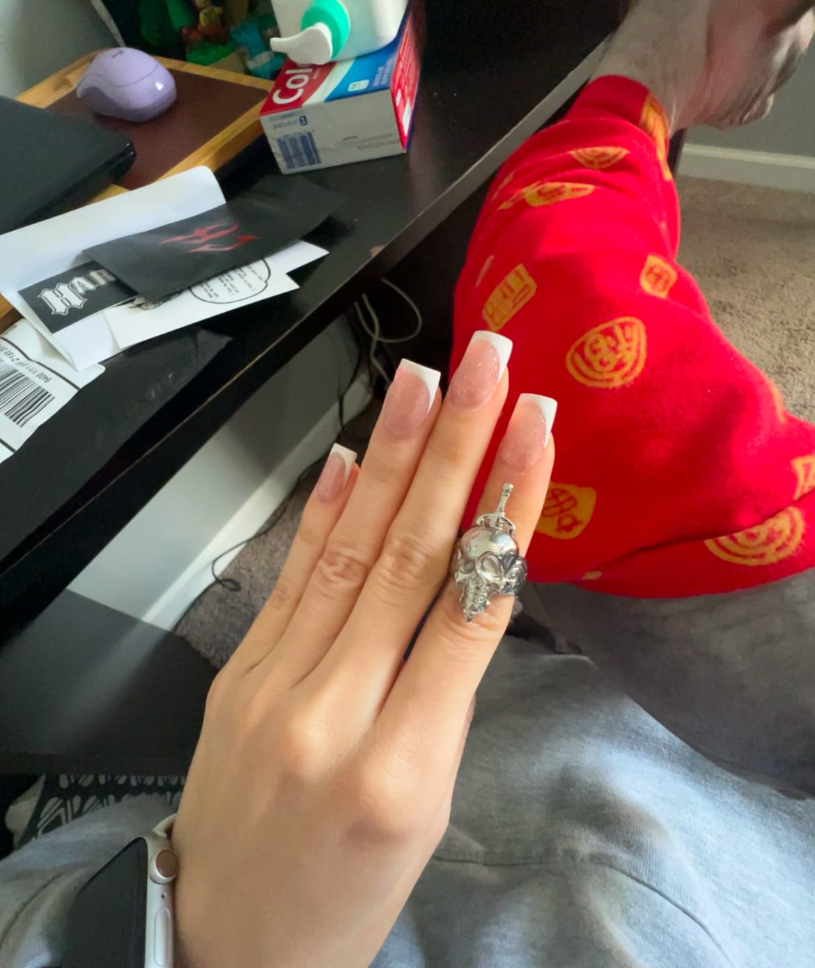 Customer photo review of HALLUCINOGENIC NIGHTMARE RING