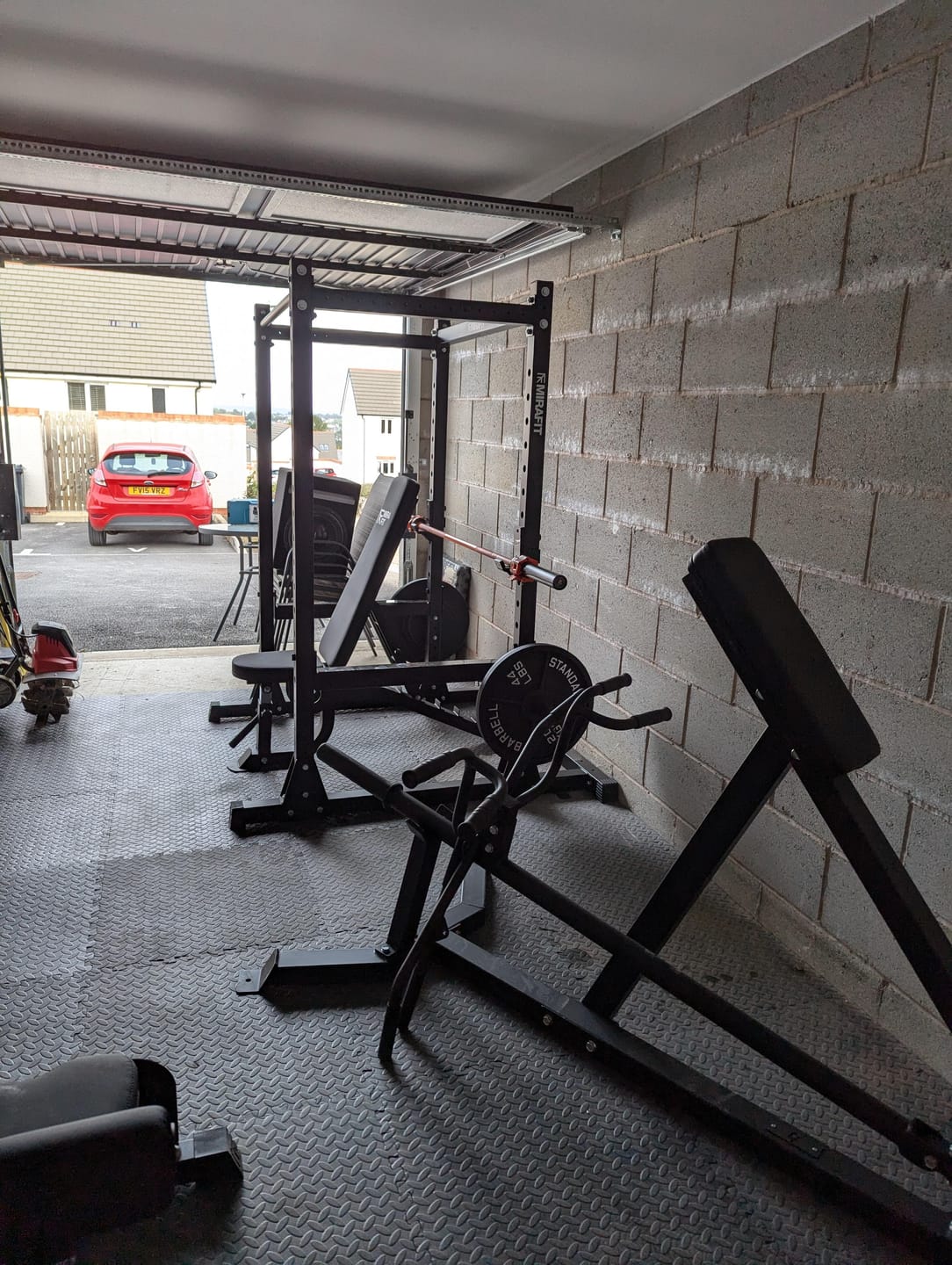 Customer photo review of Chest Supported Lat Row Bench