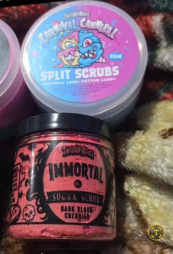 Customer photo review of Immortal  Sugar Scrub