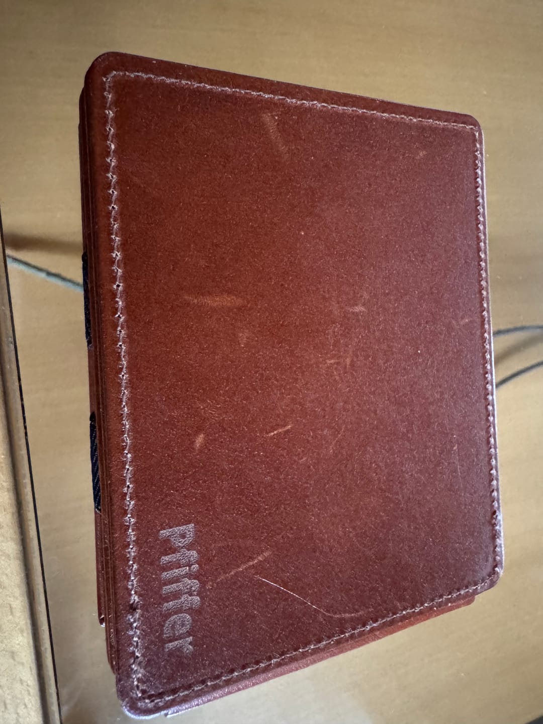 Customer photo review of Flap Boy XL - Magic Wallet with Coin Pocket
