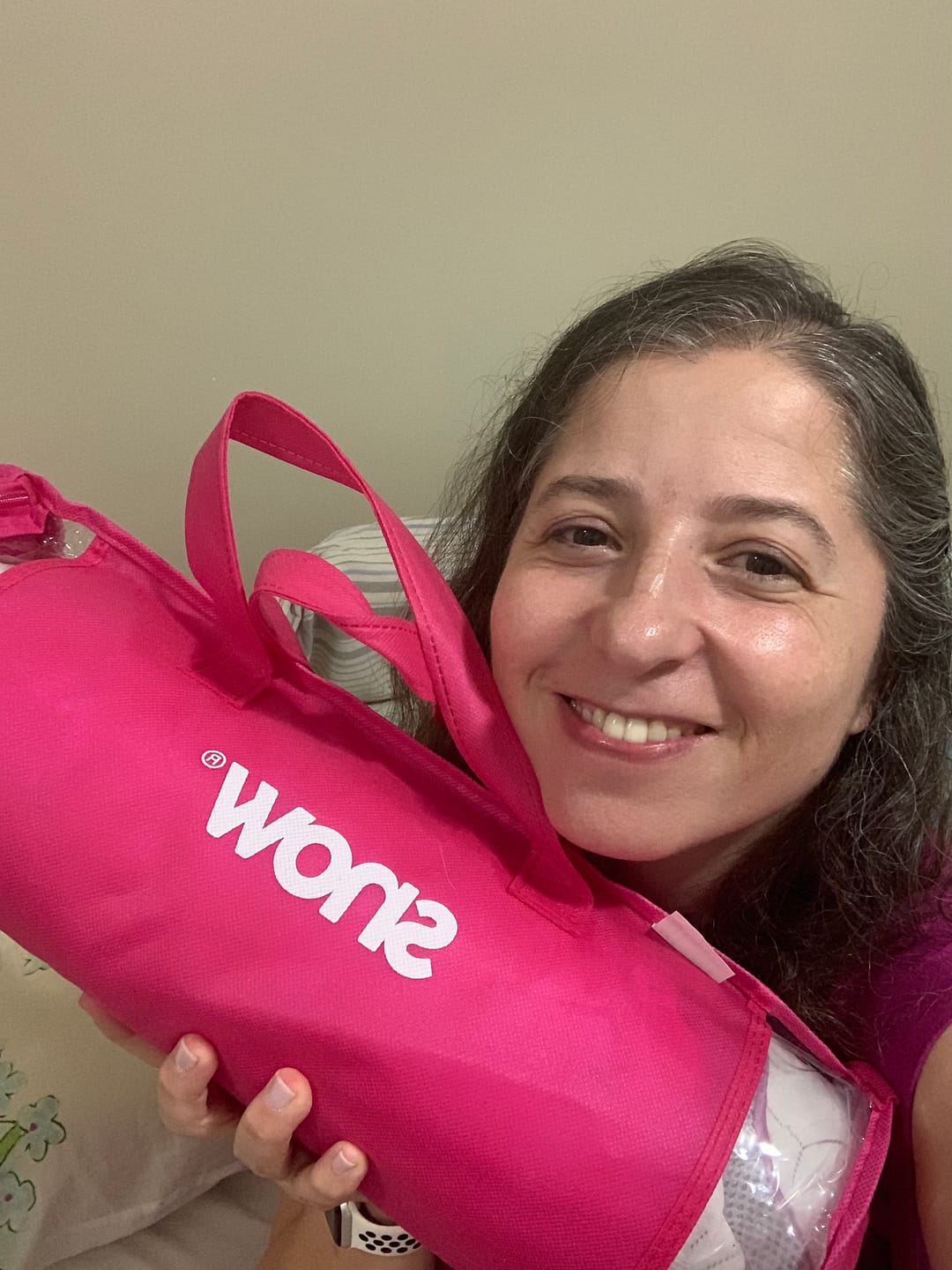 Customer photo review of Adjustable Pillow SnowTouch™