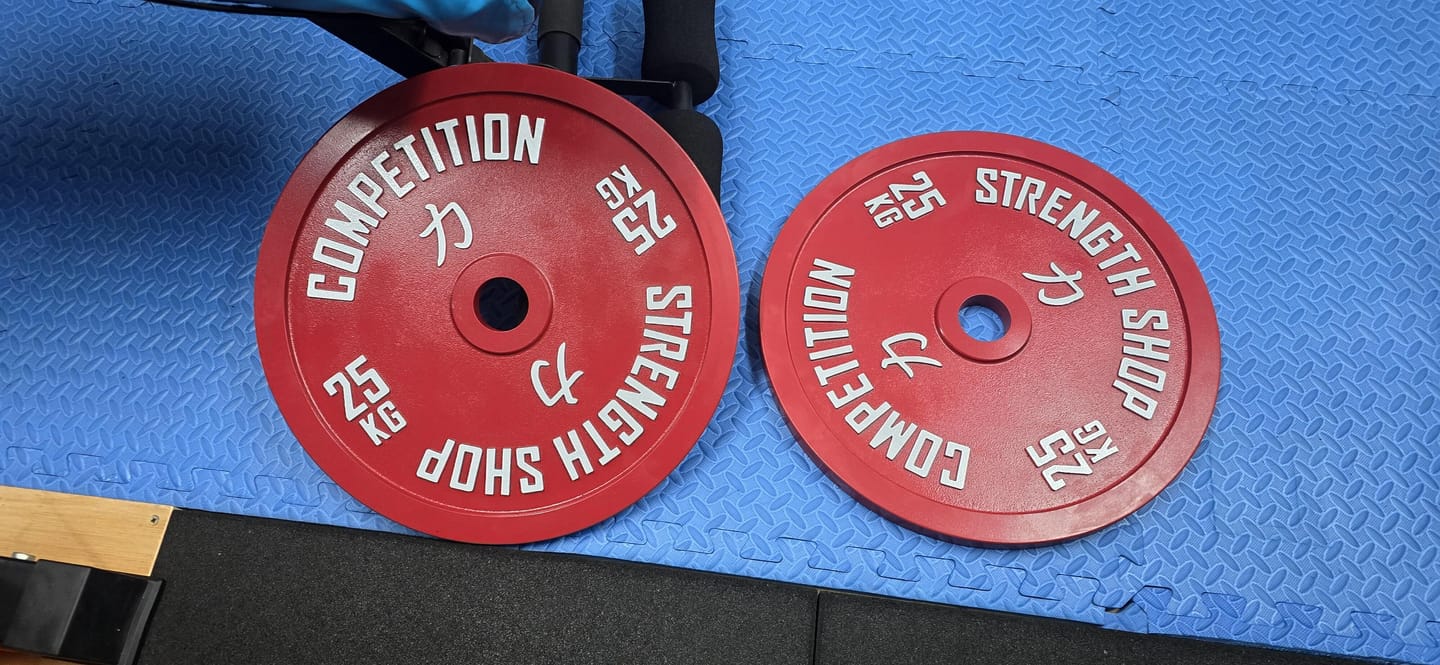 Customer photo review of Strength Shop Calibrated Plates - IPF Approved